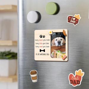 Magnetic Picture Frames - Mother's Day I'll BE Watching You - Funny Gift for Dog Lover Cat Lover Pet Owner - Unique Magnet Photo Frame for Dog Cat Mom Dad