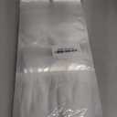 Kingrol 100 Ct 7 x 10.25 Inch Clear Stand Up Food Pouch Bags with Resealable Lock Seal Zipper, Heat Sealable Packaging Bags for Food Storage