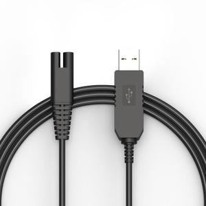 Cordless Water Flosser Charger Cable Replacement for Waterpik Water Flosser WP360 WP360W WP360C WP400 WP440 WP440C WP462 WP462W WP450 WP468 WF13 WP100 Series 3V USB Portable Charging Cable 5FT Black 1