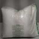 Oubonun 16 x 16 Throw Pillow Inserts, Firm and Fluffy Decorative Square Pillows for Couch Bed Sofa with Soft Cotton Cover White Cushion with Down Alternative Pack of 2