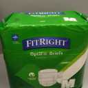 FitRight Adult Diapers, Extra+ Heavy Absorbency, M (Waist Size 32in-44in), 20 Count, OptiFit Incontinence Briefs for Men and Women, Disposable, Moisture-Wicking, Leak Protection,