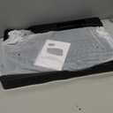 Wireless Keyboard and Mouse Combo, 2.4G Full Size Wave Keys Ergonomic Keyboard with Wrist Rest, Phone Holder, 3-Level DPI Adjustable Wireless Ergonomic Mouse for Windows, Mac Desktop/Laptop/PC(Black)