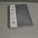 2026 Planner 8.5 x 11, Large Weekly Monthly Planners with Tabs, A4 Spiral Bound Daily Calendar 2026 Planner, 12 Month Agenda from Jan. to Dec., Flexible Cover Appointment Book(Black Gold Flower)