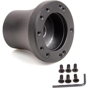 RASTP Golf Cart Steering Wheel Adapter (Adapter for Club car - Black)