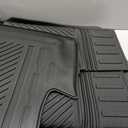Custom Fit Floor Mats for Ford Expedition MAX 8 Seats 2018-2024 2nd-Row Bench Seat, All Weather TPE Floor Liners & Trunk Mat & Backrest Mats & Door Sill Guard, Full Set Interior Accessories