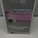 Conair Hot Rollers for Long, Medium & Short Hair, 8 Ceramic Flocked 2-Inch Heated Hair Rollers with Clips, Hot Curlers for Women, Volume & Curls, Lilac (1 Count (Pack of 1))