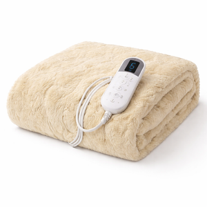 Heated Throw Blanket - Fast Heating 3D Jacquard Electric Heated Blanket, Cozy Heating Blanket with 6 Heating Settings & 4 Hours Auto-Off, Machine Washable, 50"x60"