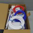 Geekpure 3 STAGE Portable Aquarium Reverse Osmosis RO Drinking Water Filter System-100 GPD