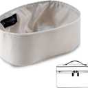 Waterproof Premium Nylon Bag Organizer Insert for LV Nice Mini Nano (Beige, Nice Nano)