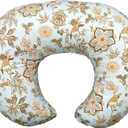 x-vesolje Nursing Pillow, Breastfeeding Pillow with Removable Cover, Ergonomic Breast Feeding Pillow, Baby Feeding Support Pillow for Mom Easier Breastfeeding- Original Size/Boho Garden