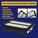 Engine Air Filter for CR-V Hybrid 2023-2024 2.0L for Accord Hybrid 2023-2024 2.0L Car Air Filter Replaces 172206MAJ01 LX3763 WA10124, 2 Pack