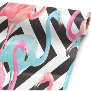 Pop Flamingo 24” x 52” Vinyl Wrap Sheet for Large or Custom Items | 3M wrap DIY to Custom Skin Gear of All Types and Sizes, Including Vehicles, Boats, appliances, Furniture, ATV’s, Golf carts, Bikes