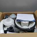 INTEX 1,500 GPH Krystal Clear Sand Filter Pump for Above Ground Pools, Swimming Pool Pump with Automatic Timer - Improved Circulation, Filtration, & Clarity