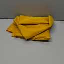 Smiry Rectangle Picnic Table Cloth, Waterproof Elastic Fitted Tablecloths for 6 Foot Tables, Washable Polyester Table Cover for Camping, Indoor and Outdoor (Mustard Yellow, 30"x72")