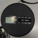 MAmazup CD Player Portable, Rechargeable Portable CD Player with Dual Speakers and Anti Skip,CD,USB,AUX,LCD Display,Backlit Button,5 EQ,AB Repeat,10 Speeds for Home Car Fabric, Black