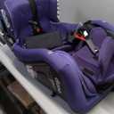 Diono Radian 3RXT SafePlus, 4-in-1 Convertible Car Seat, Rear and Forward Facing, SafePlus Engineering, 3 Stage Infant Protection, 10 Years 1 Car Seat, Slim Fit 3 Across, Purple Wildberry