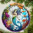 Mermaid Christmas Tree Ornament - Keepsake Gift for Mermaid and Animal Lovers