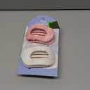 Flat Hair Claw Clips for Women,Matte Medium Hair Clips for Thick & Thin Hair- Comfortable Everyday Use for Office, Yoga, Party & Casual Styling (2PCS F) Pack of 2