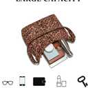 JOLLQUE Crossbody Bags for Women, Soft Foldable Vegan Leather Shoulder Handbag, Autumn Winter Slouchy Handbag Purses
