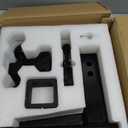 Adjustable Trailer Hitch Fits 2.5-Inch Receiver 8-Inch Drop/Rise, 2" & 2-5/16" Ball Hitches for Trucks, 22,000 LBS GTW, Drop Hitch Tow Hitch Trailer Hitches with Anti-Theft Pin, Black