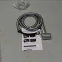 Arofa Handheld Toilet Bidet Sprayer for Toilet-Adjustable Water Pressure Control with Bidet Hose for Feminine Wash, Stainless Steel Brushed Nickel Bidet Faucet Cloth Diaper for Baby Wash