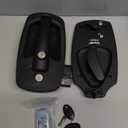 AP Products 013-536 Bauer Keyed Alike Euro Lock - Black