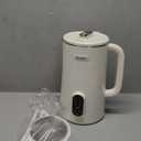 10 in 1 Almond Milk Maker & Nut Milk Maker Machine, 35oz Automatic Soy, Oat, Coconut Milk, Juice & Porridge Maker with 8 Blades, Delay Start, Keep Warm, Boil Water, Self-Cleaning, Cream