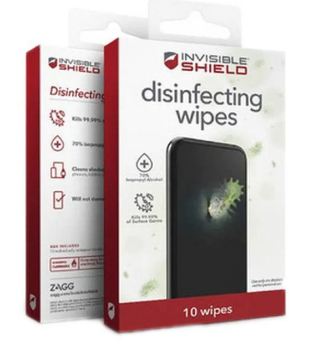 ZAGG Antimicrobial Wet Wipe 9 Pack