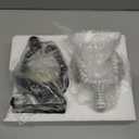 Heavy Duty Book Ends for Shelves, Thinker Decorative Bookends for Heavy Books, Unique Book Stoppers to Hold Book, Bookshelf Accessories, Modern Home Office Decor Aesthetic Black & White