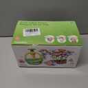 Plunack Flower Bouquets Toys for Kids Age 4-8, Flower Press Kit DIY Flowers Making Craft Kit for 4 5 6 7 Year Old Girls Floral Arts & Crafts Toys Educational Handmade Activity Set, Gift for Girls 3+ (Purple)