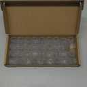 36pcs Square Chair Leg Floor Protectors, Felt Furniture Pads for Hardwood Floors, Silicone Chair Leg Covers to Protect Wood Tile Floors, Floor Protectors for Chairs, Not Fall Off, Clear, X-Small (Square XS(0.67''-0.87''))