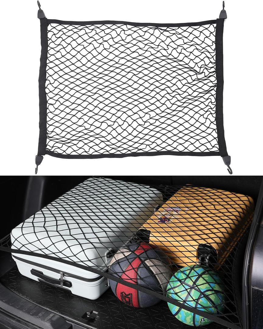 fit for 2019-2025 Toyota RAV4 Floor Style Trunk Cargo Net, Trunk Organizers and Storage- Luggage Nets for Crossover for RAV-4 RAV 4 2020 2021 2022 2023 2024 Accessories