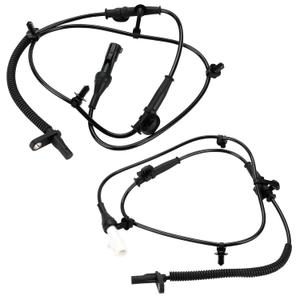 2 Pcs ABS Wheel Speed Sensors Compatible with Ford Edge 3.5L V6 2007 2008 2009 2010 2011 2012, Lincoln MKX V6 2007 to 2012, Front Left & Right abs Sensors, Replacement for 7T4Z2C205A, DT4Z2C204A