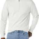 Amazon Essentials Men's Long-Sleeve Quarter-Zip Pullover Fleece Sweatshirt