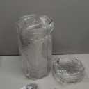 Lifewit 1 Gallon Drink Dispenser for Parties 2 Pcs, 4L Plastic Beverage Container with Stand for Juice/Tea/Soda & Lemonade, Clear Water Pitcher with Spigot for Mimosa Bar Hosting 39 x 16 cm/15x6"