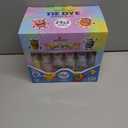 24 Colors Tie Dye Kit, Tie Dye Set for Kids, Pre-Filled Bottles, Non Toxic Permanent Fabric Dye Art Set, Easy DIY Fabric Art - Create Fun (24 Colors)