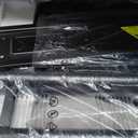 Perlegear Rolling TV Stand for 32-82 Inch Flat/Curved LED/LCD/OLED TVs, Outdoor Mobile TV Carts on Wheels with Adjustable Shelf, VESA 600x400mm up to 100lbs, Portable Mount with Wheels PGTVMC05-1