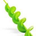 3x24-Inch Garden Auger Drill Bit for Planting and Post Hole Digging - Upgraded Spiral Design, Solid Shaft - Hex Driver Drill Compatible