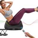 AXV Vibration Plate Exercise Machine Whole Body Workout Vibrate Fitness Platform Lymphatic Drainage Machine for Weight Loss Shaping Toning Wellness Home Gyms Workout