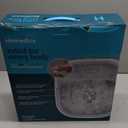 HoMedics Smart Space Essential Collapsible Footbath, Invigorating Bubble Massage, Heatkeep Technology, Patented Collapsible Design, Safety-Lock System, Safe for Bath Salts, Bath Salts Included