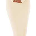 MEROKEETY Women's Winter Off Shoulder Bodycon Sweater Dress 2026 Spring Formal Long Sleeve Elegant Club Party Midi Dresses (White) Medium
