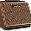 Flatsons Crush20 Acoustic Guitar Amp, 20W Mic/Guitar Amplifier with Reverb, 2-Band EQ, Rechargeable 8H Battery Life, Advanced Dual-chip Wireless Portable Speaker for 6.35mm Microphone/Acoustic Guitars