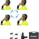 Referee Headset, Referee Communication System 4 V4 Plus Referees Talk same time Soccer Football Volleyball Wireless Headsets