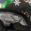 ALISISTER Matching Christmas Pajamas for Couples Men and Women Xmas Pjs Sets Long Sleeve Sleepwear (Medium, 02 Cat Lights)