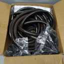 MIXC Greenhouse Micro Drip Irrigation Kit Automatic Irrigation System Patio Misting Plant Watering System with 1/4 inch 1/2 inch Irrigation Tubing Hose Adjustable Nozzle Emitters Barbed Fittings