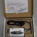 Behringer UFO202-BK USB Audio Interface Vinyl Recording Bundle, Black