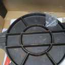 Uno Casa Cast Iron Tortilla Press 10 Inch - Tortilla Maker Press, Pre-Seasoned Roti Maker with 100 Pcs Parchment Paper - Heavy Duty Quesadilla Maker for Homemade Flatbreads, Rotis, Empanadas