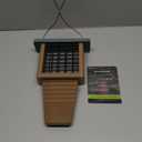 Kingsyard Recycled Plastic Suet Feeder, Tail Prop Suet Feeder for Outside Hanging, Sturdy & Durable, Great for Woodpecker & Clinging Birds, Green