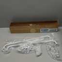 Mkono Hat Rack for Wall Baseball Cap Organizer Hanger with 20 Hooks Modern Metal Hat Holder Wall-Mounted Caps Display for Closet Door Bedroom Entryroom Laundry, Set of 2, White (Small)