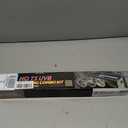 REPTI ZOO 24W Reptile T5 HO UVB Lighting Combo Kit, 22" Light Fixture Reptile Terrarium Hood, with Detachable Curved Reflector and 5.0 UVB T5 Lamp Bulb, ETL certificated